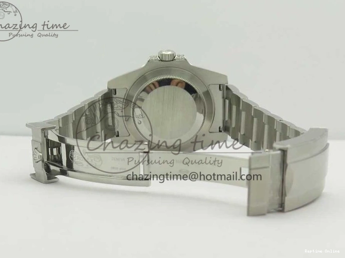 0504 GoAnywhere Submariner Black Diamond Bezel SS GSF Best Edition Black Dial On SS Bracelet A 3270